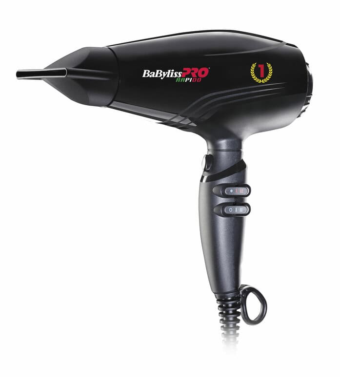 Babyliss Pro Rapido Svartur 2200w