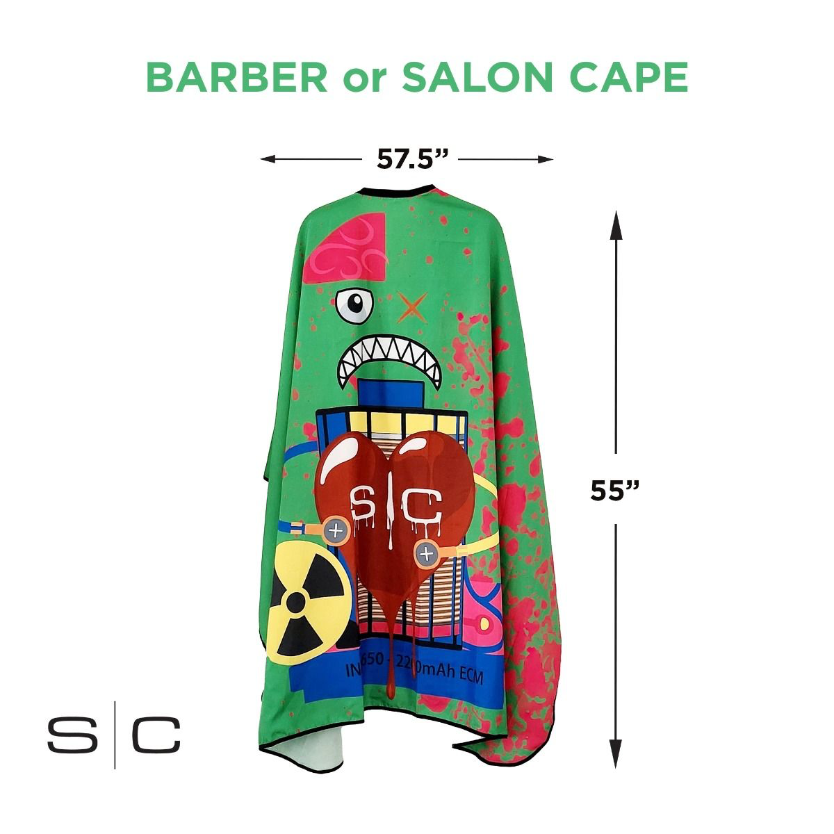 Radioactive cape - Green