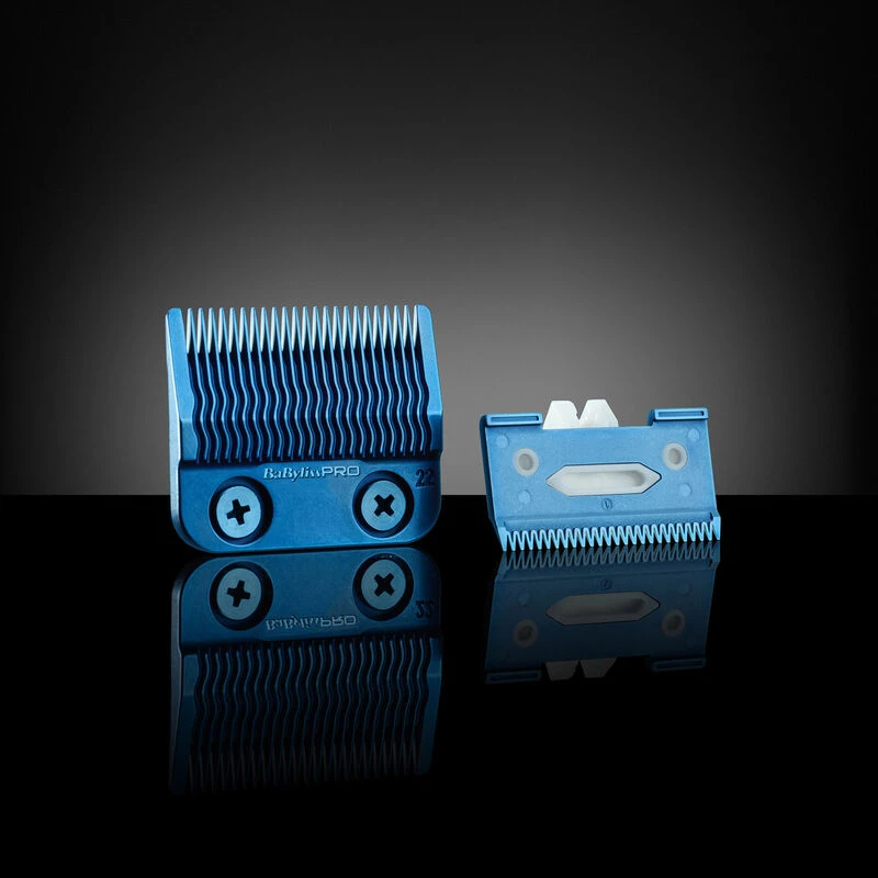 Stálkambur Blue Titanium f/Rakvél FXONE